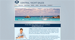 Desktop Screenshot of centralyachts.com
